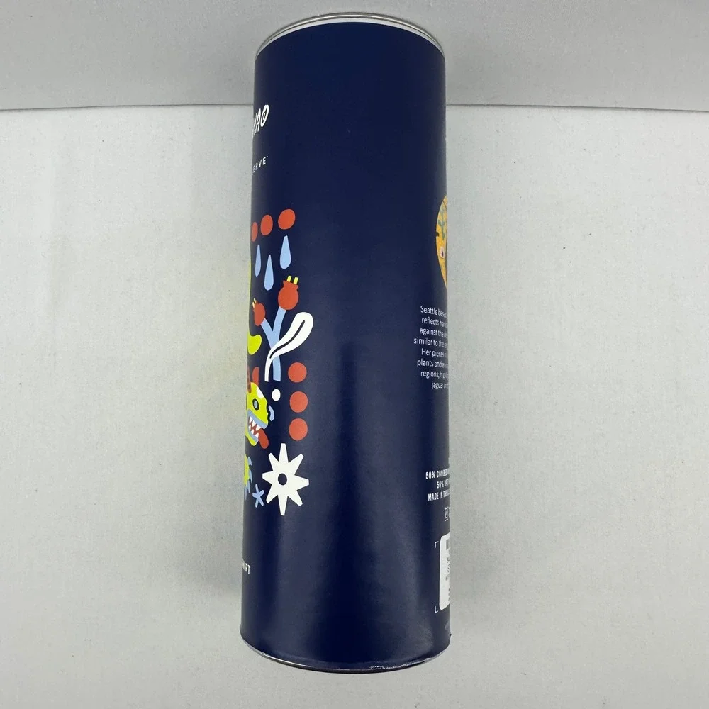 Starbucks Reserve Stevie Shao Collectible T-Shirt Large Artist Edition Tube‎ NWT